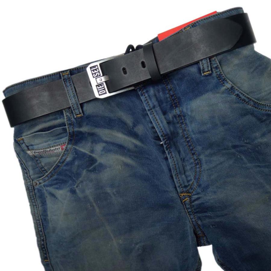 DIESEL（ディーゼル） メンズレザーベルト X08880 P1913 / BLUESAR 2