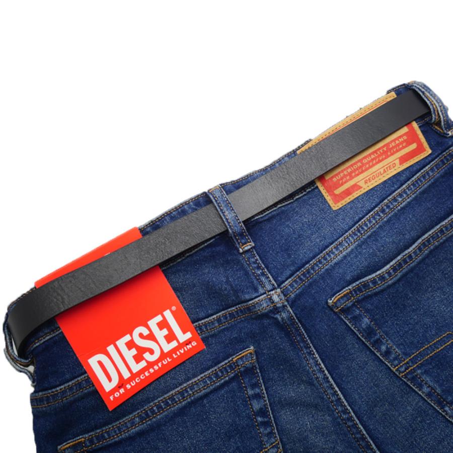 DIESEL（ディーゼル） レディースレザーベルト X08670 PR227 / B-DLOGO