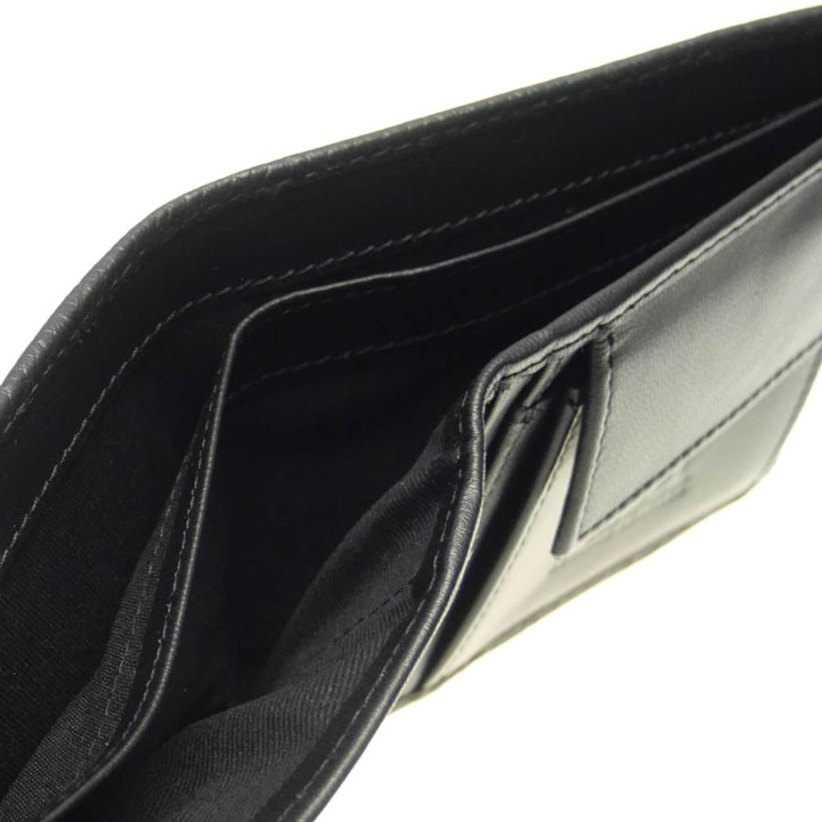 DIESEL ディーゼル メンズ二つ折り財布（小銭入れ付き） X09358 PR013 / BI-FOLD COIN S ブラック /2023