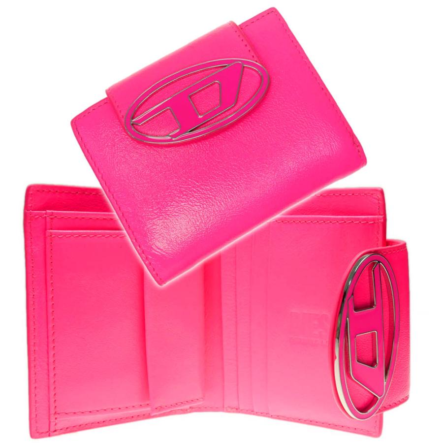 DIESEL ディーゼル レディース二つ折り財布（小銭入れ付き） X08822