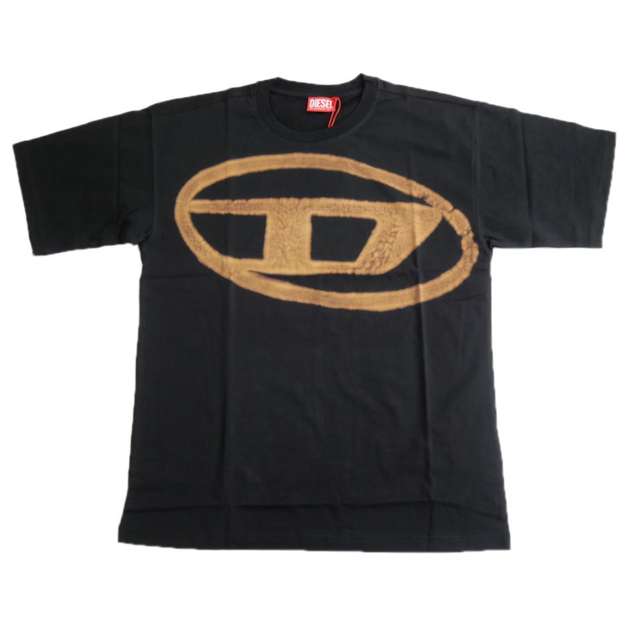 DIESEL / Tシャツ/S/コットン/BLK/A14872 DIESEL（ディーゼル） メンズクルーネックTシャツ A14872 0QKAS / T