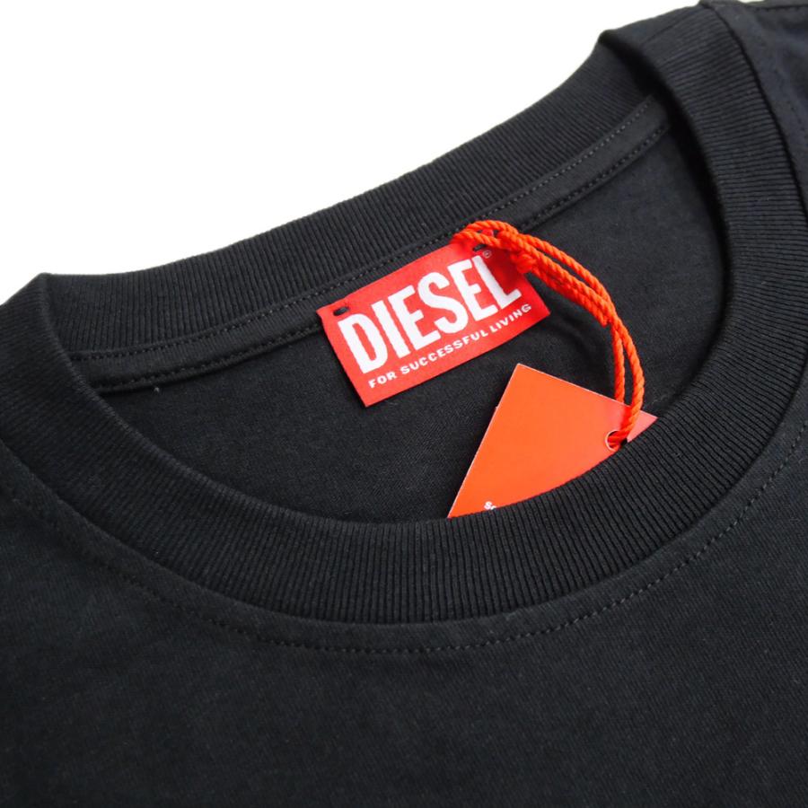 DIESEL ディーゼル メンズクルーネックロングTシャツ A14876 DIESEL ディーゼル メンズクルーネックロングTシャツ A14876