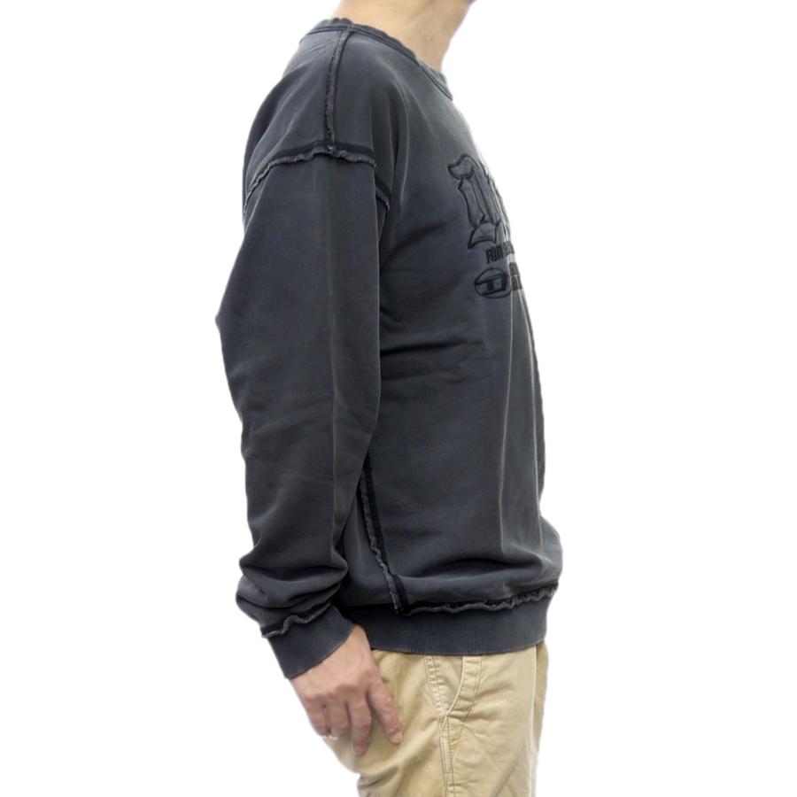 DIESEL ディーゼル メンズトレーナー A14013 0KMAG / S-BOXT-RAW DIESEL ディーゼル メンズトレーナー A14013 0KMAG / S-BOXT-RAW