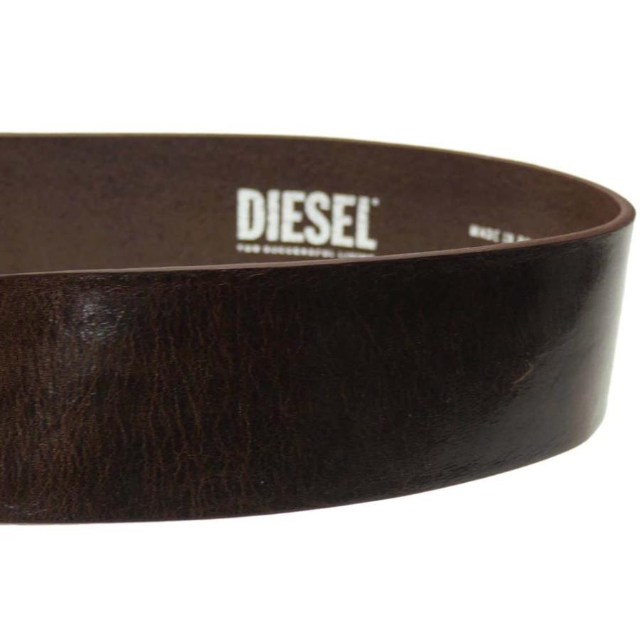 DIESEL ディーゼル ユニセックスレザーベルト X08516 PR666 / B DIESEL ディーゼル ユニセックスレザーベルト X08516 PR666 / B