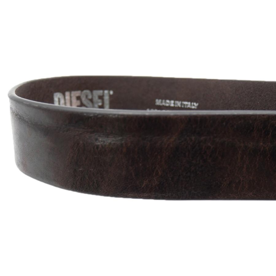 DIESEL ディーゼル ユニセックスレザーベルト X09813 PR271 / B DIESEL ディーゼル ユニセックスレザーベルト X09813 PR271 / B