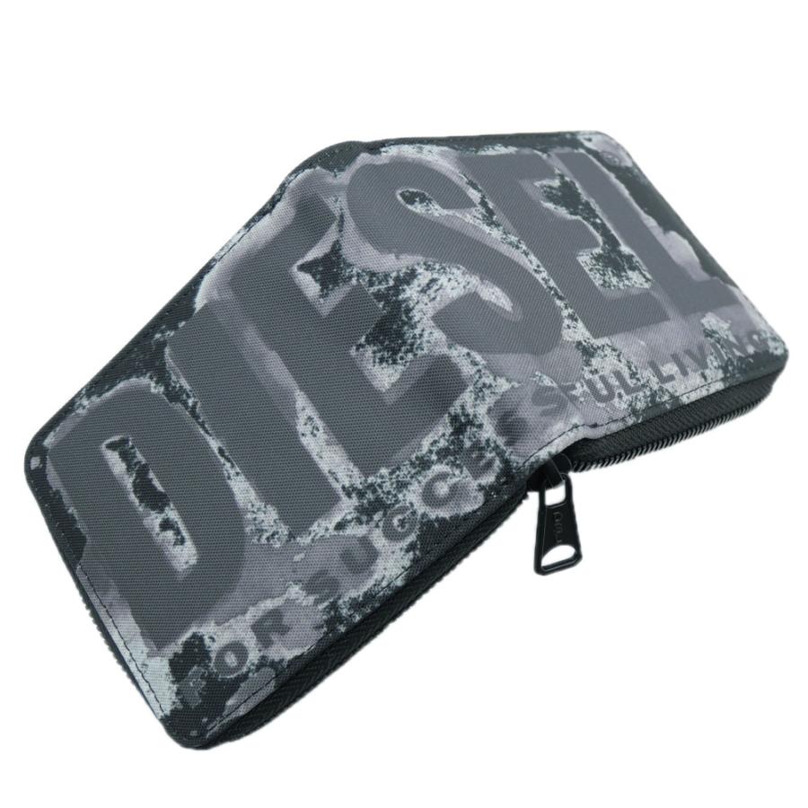 DIESEL ディーゼル メンズ二つ折り財布（小銭入れ付き） X09528 P6338  