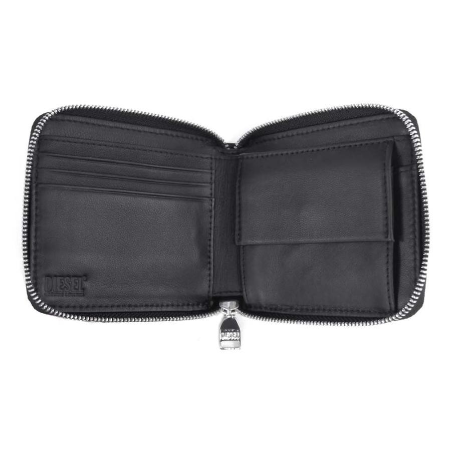 DIESEL ディーゼル メンズ二つ折り財布(小銭入れ付き) X10007 DIESEL ディーゼル メンズ二つ折り財布(小銭入れ付き) X10007