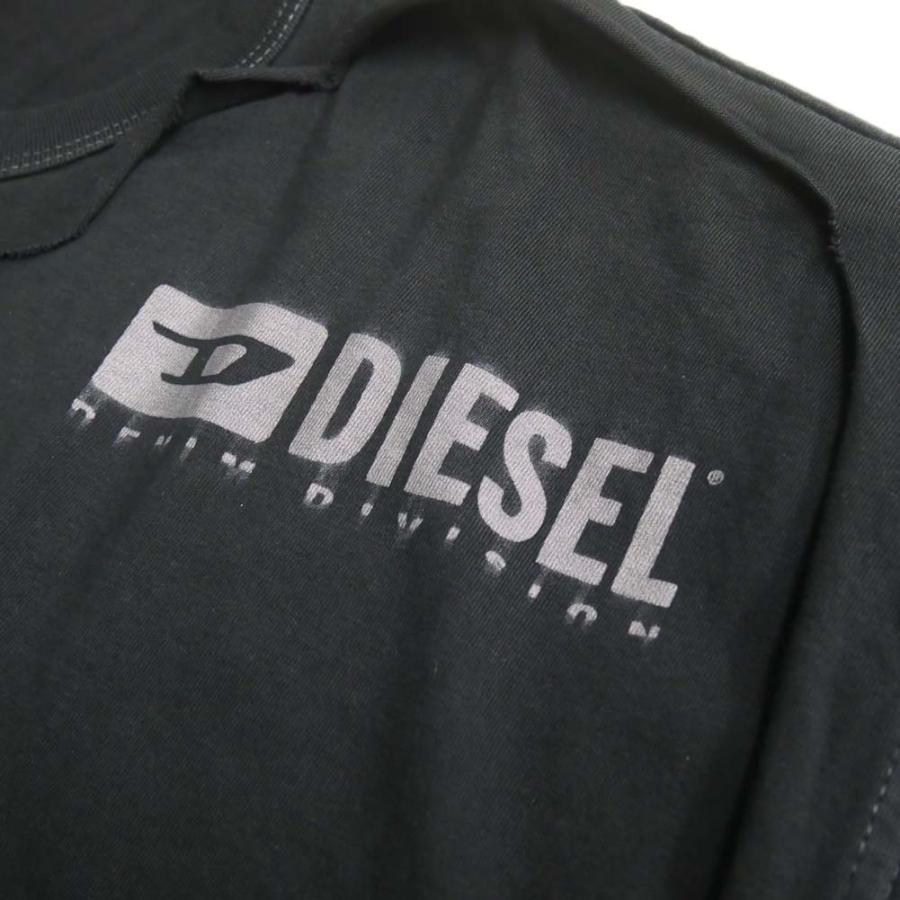 DIESEL ディーゼル メンズクルーネックTシャツ A12148 0AJBE / T