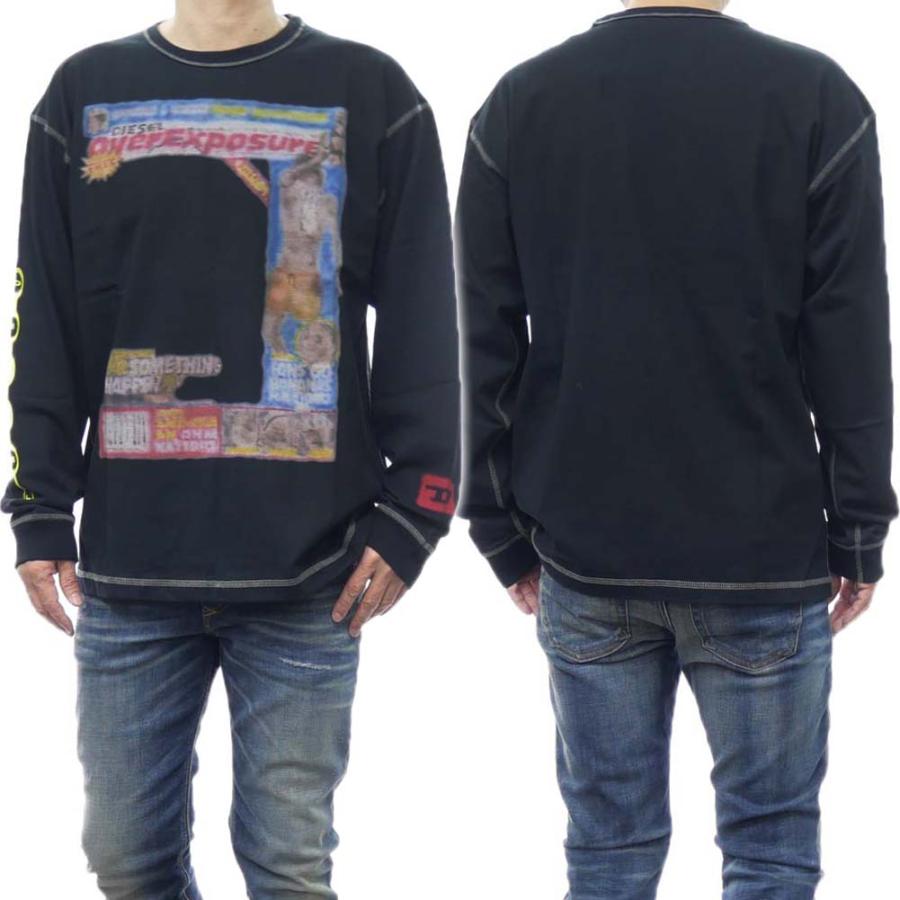 DIESEL ディーゼル メンズクルーネックロングTシャツ A12913 0AKAK / T-BOXT-LS-N4 ブラック : ds24ss264 : TRE STYLE - 通販 - Yahoo!ショッピング DIESEL ディーゼル メンズクルーネックロングTシャツ A12913 0AKAK / T-BOXT-LS-N4 ブラック : ds24ss264 : TRE STYLE - 通販 - Yahoo!ショッピング