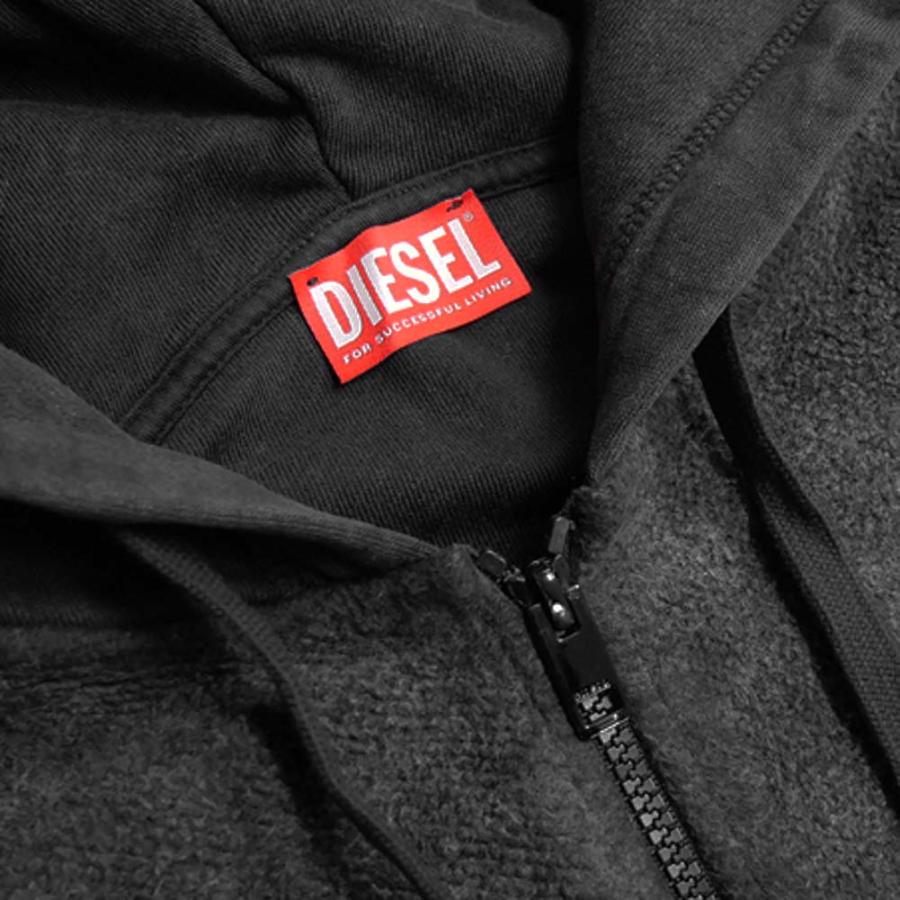 DIESEL ディーゼル メンズジップアップパーカー A12128 0WGAI DIESEL ディーゼル メンズジップアップパーカー A12128 0WGAI