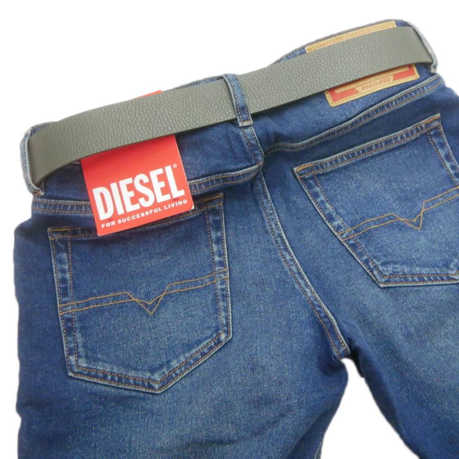 DIESEL ディーゼル メンズリバーシブルベルト X09812 P4420 / B DIESEL ディーゼル メンズリバーシブルベルト X09812 P4420 / B