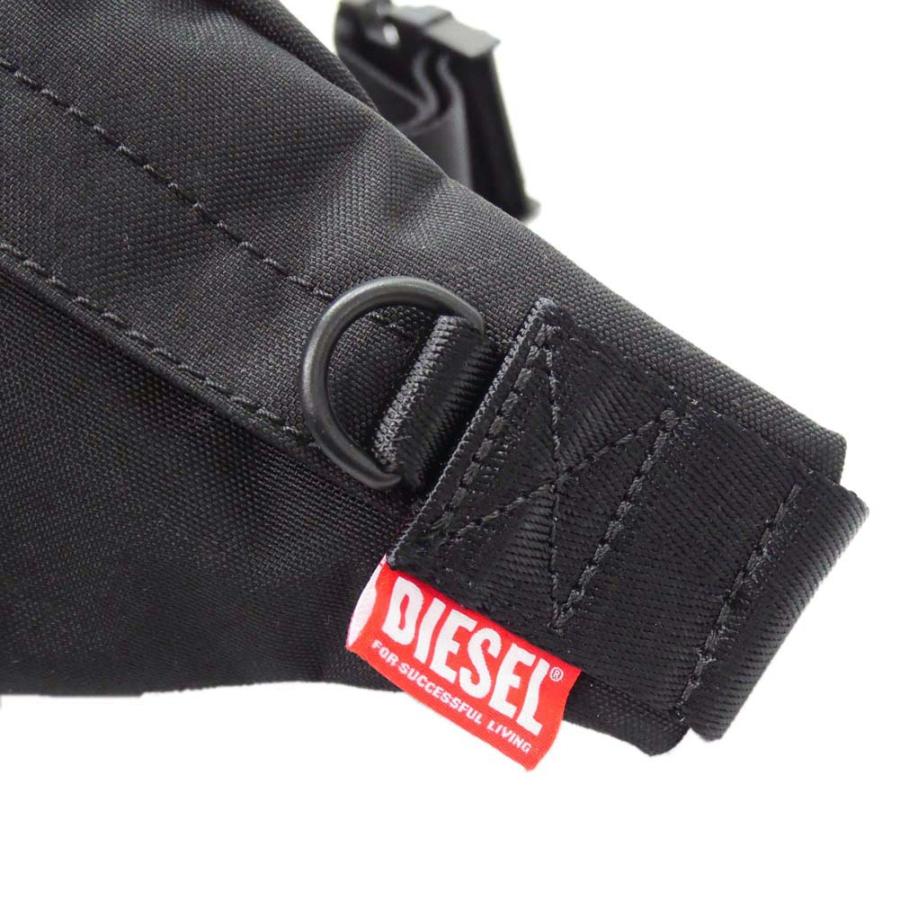 DIESEL ディーゼル メンズボディバッグ X09866 P6336 / D-BSC BELTBAG X ブラック /2024春夏新作｜tre-style｜06