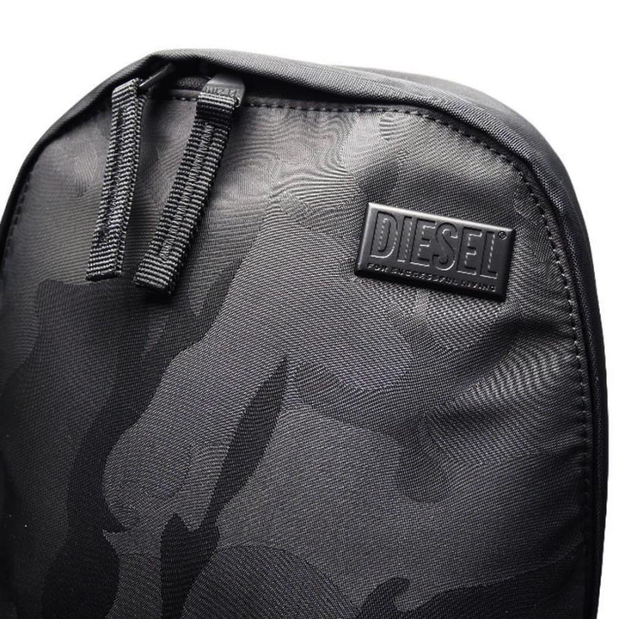 DIESEL ディーゼル メンズボディバッグ X09860 P5757 / DSRT SLINGBAG ブラック /2024春夏新作｜tre-style｜06