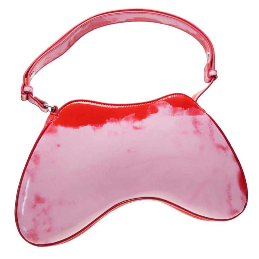 関税込み】Diesel ピンク＆レッド Play ショルダーバッグ