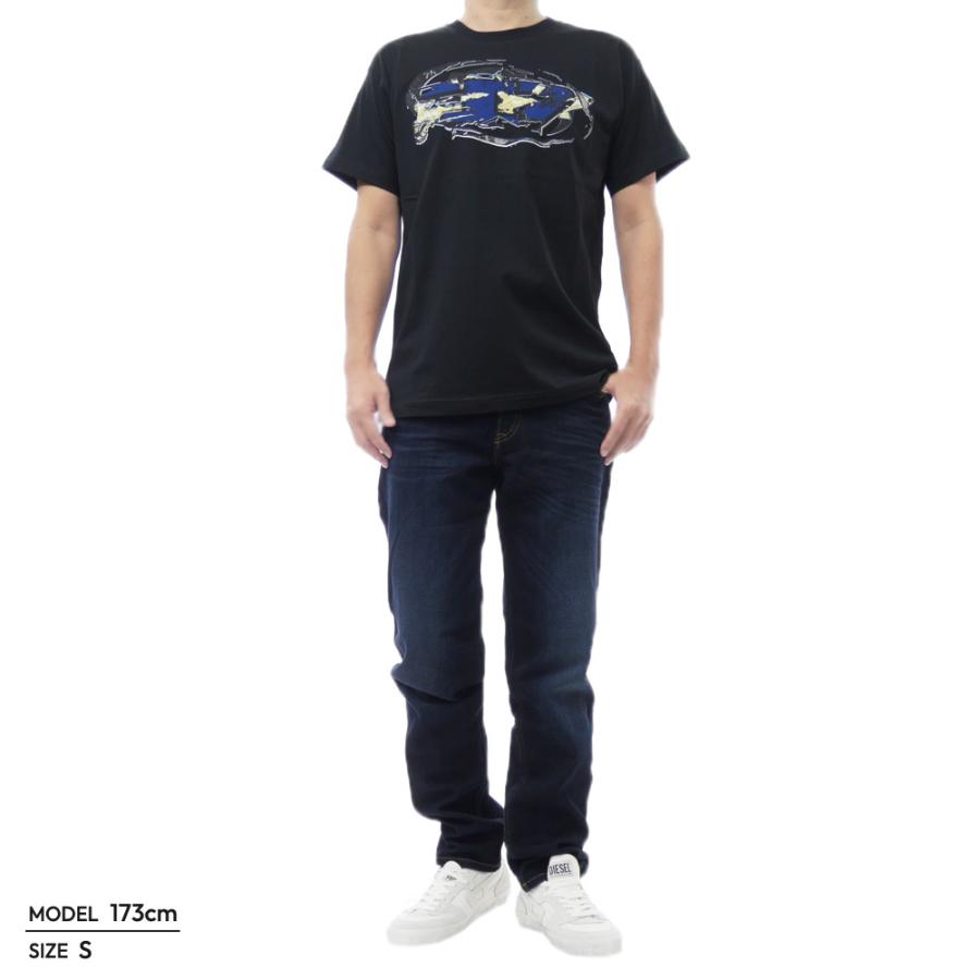 DIESEL｜T-Ballet-D Dロゴリブカットソー　ブラック　美品 DIESEL｜T-Ballet-D Dロゴリブカットソー ブラック 美品