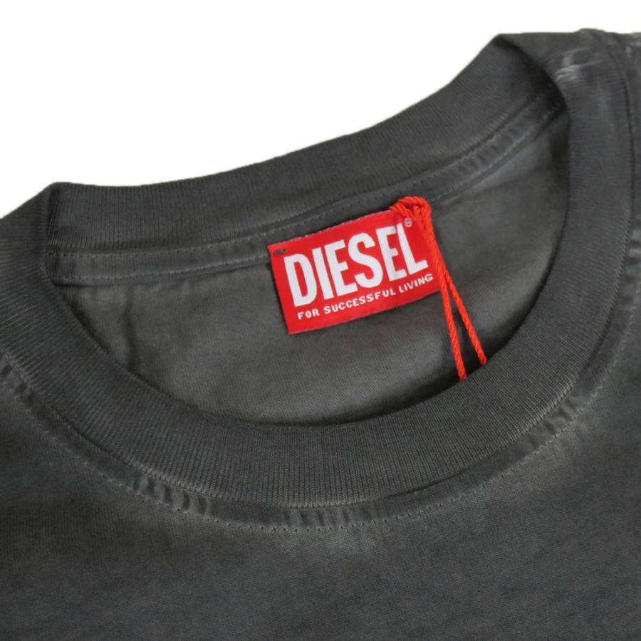 DIESEL（ディーゼル） メンズクルーネックTシャツ A18739 0IKBQ / T