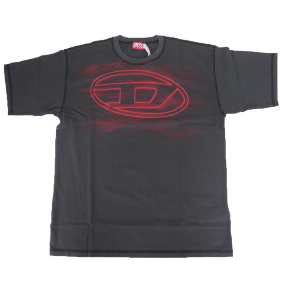 DIESEL（ディーゼル） メンズクルーネックTシャツ A18653 0AGCA / T