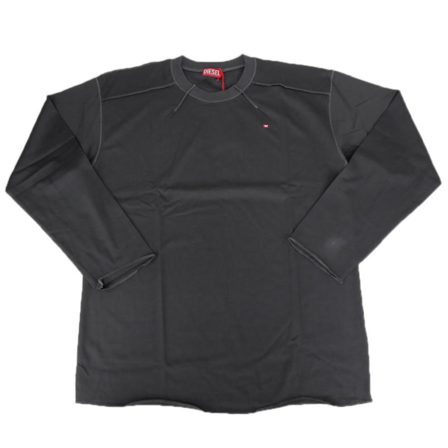 DIESEL（ディーゼル） メンズ クルーネック ロングTシャツ A19464