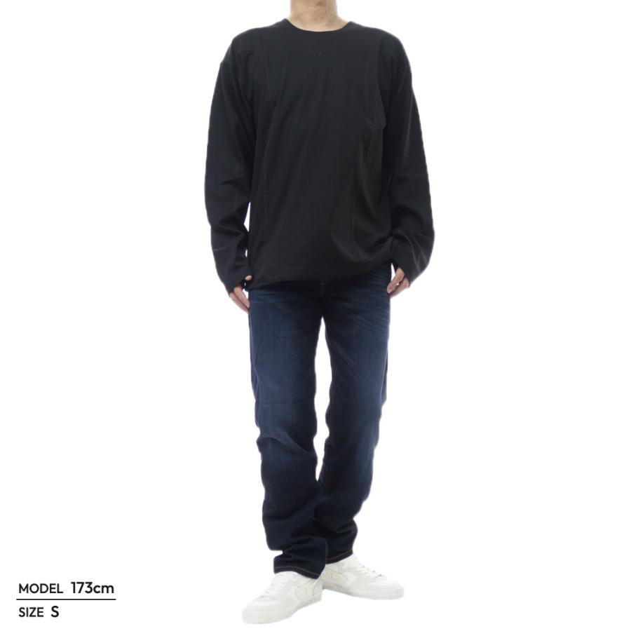 DIESEL（ディーゼル） メンズロングクルーネックTシャツ A19444 0AIJU