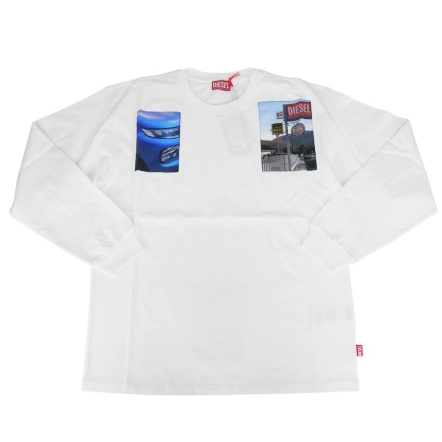 DIESEL（ディーゼル） メンズロングクルーネックTシャツ A19468 0PLAT