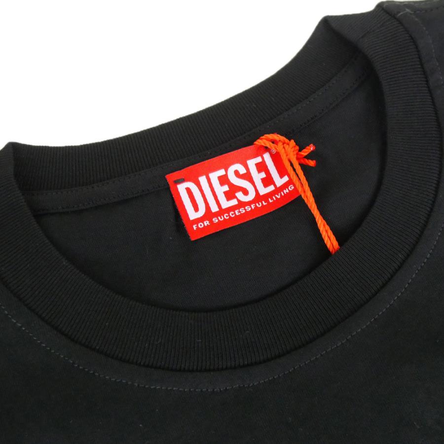 DIESEL（ディーゼル） メンズロングクルーネックTシャツ A19468 0PLAT