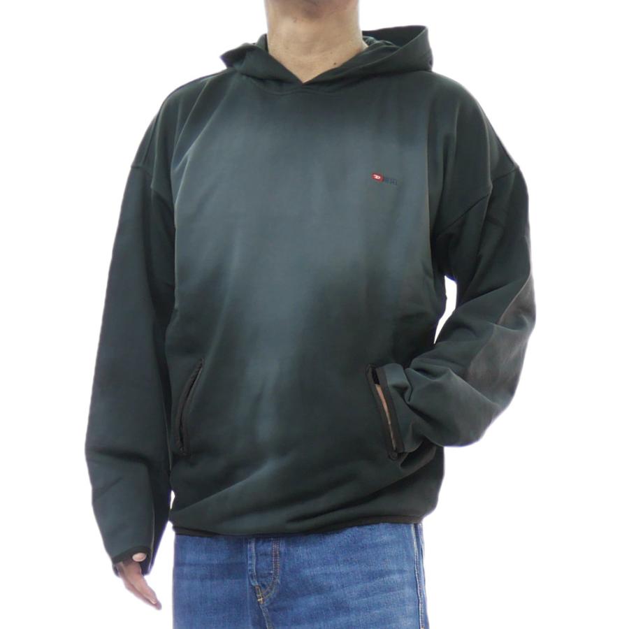 DIESEL パーカー 25ss DIESEL（ディーゼル） メンズスウェットパーカー