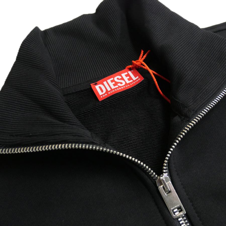 DIESEL ディーゼル メンズジップアップスウェット A11439 0BMBJ