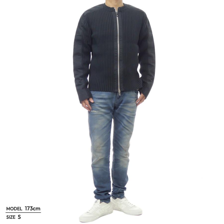 DIESEL（ディーゼル） メンズジップカーディガン A17464 0JLCR / K