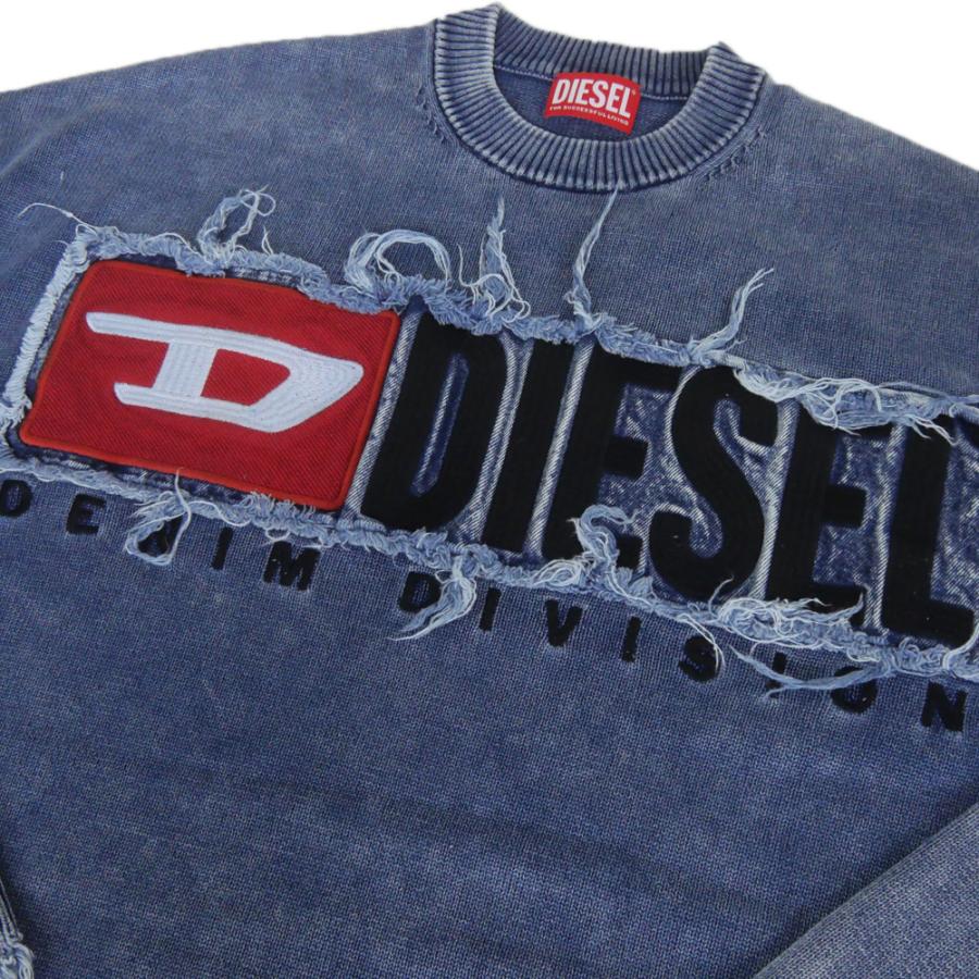 DIESEL（ディーゼル） メンズ クルーネック ニット セーター A18915