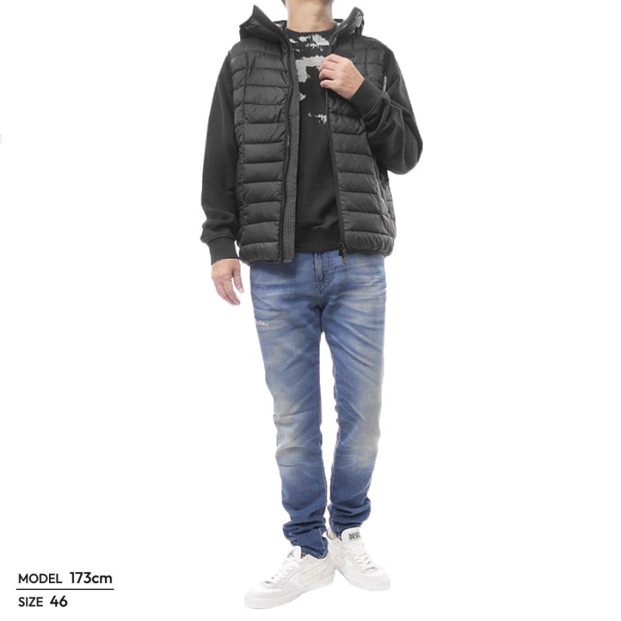 DIESEL（ディーゼル） メンズ中綿ベスト A14718 0BHAZ / W-TEMPLE