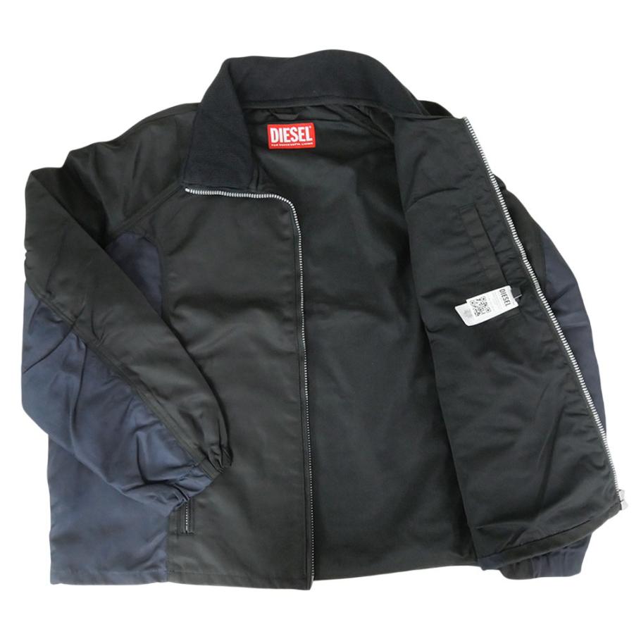 【期間限定値下げ中】DIESEL MA-1スタイルジャケット ブラック DIESEL（ディーゼル） メンズブルゾン A18608 0PLBM / J-KAYE ブラック