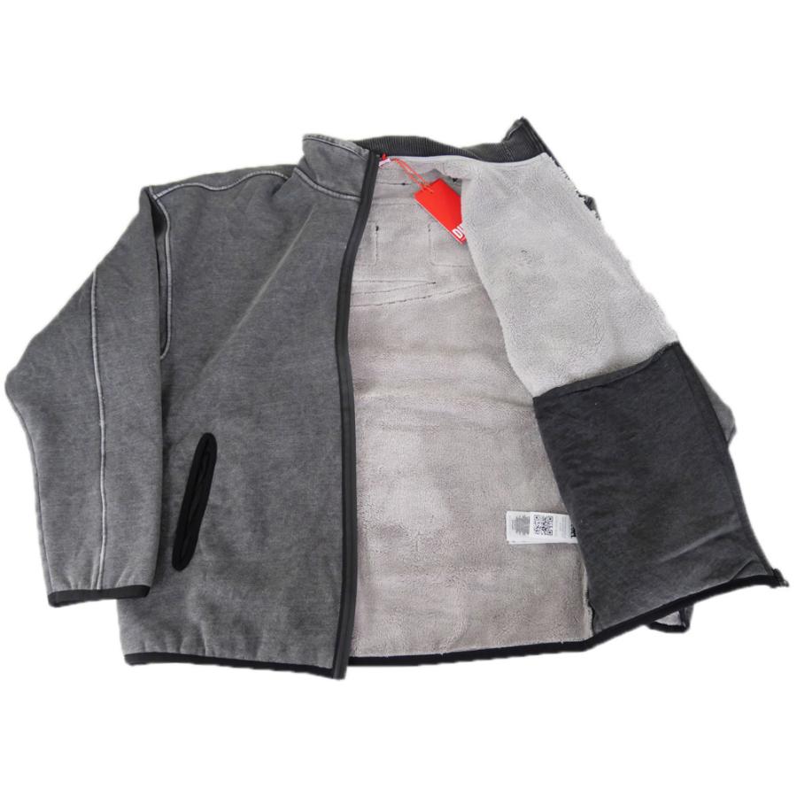 DIESEL ライトグレー タイトフィット ベスト DIESEL（ディーゼル） メンズブルゾン A19407 0AJFN / S-BATY-NEW