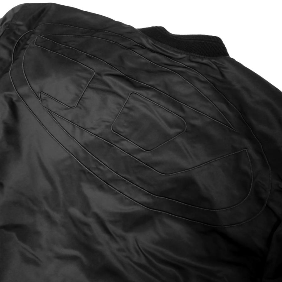 DIESEL ディーゼル メンズブルゾン A14408 0HCAS / J-HELD ブラック×ココア 定番人気商品の画像