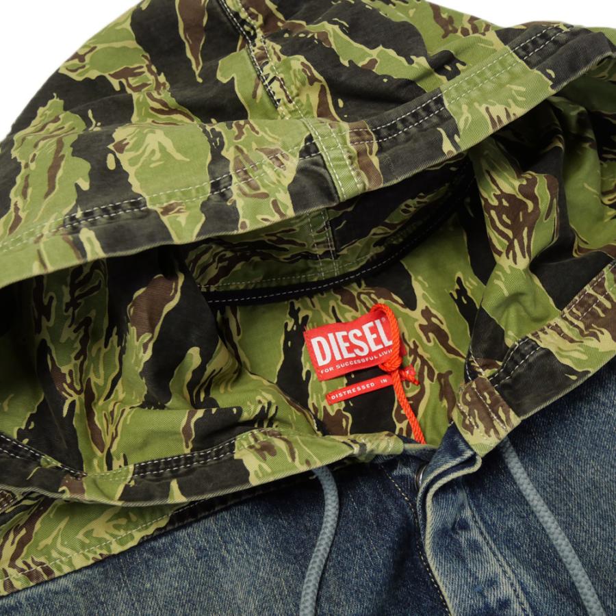 DIESEL（ディーゼル） メンズデニムジャケット A18285 0CMBY / D