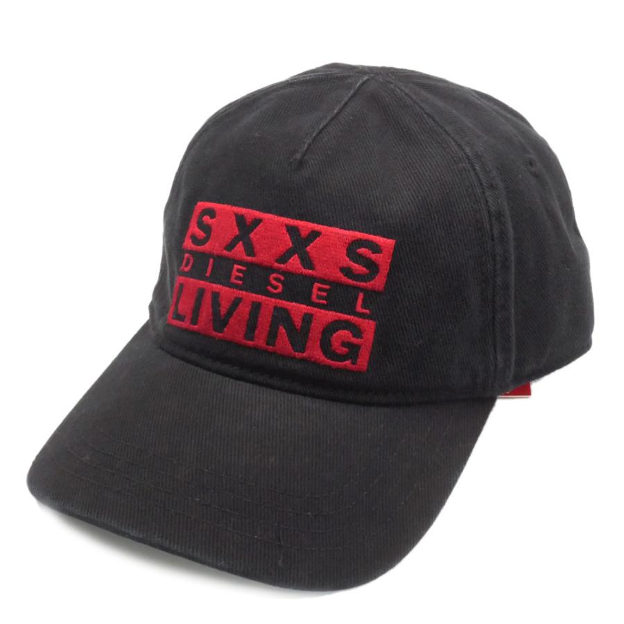 DIESEL（ディーゼル） キャップ A19459 0BLAA / C-SUX ブラック×レッド