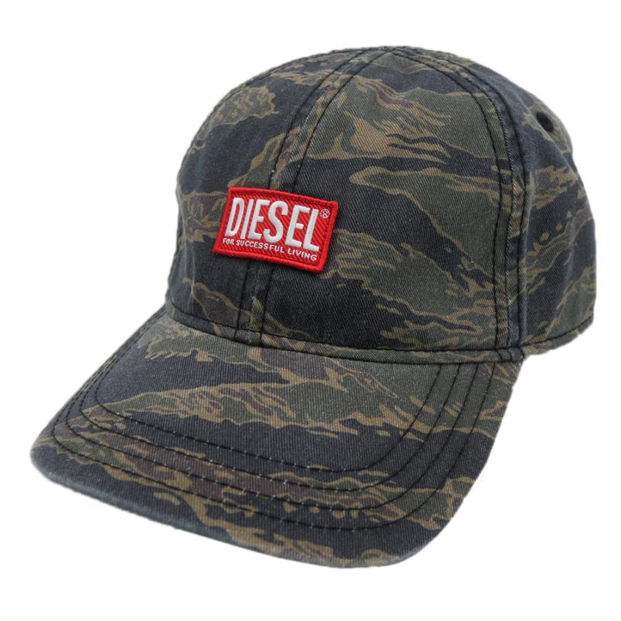 DIESEL 迷彩柄 ミリタリー　 ベースボールキャップ C-VADO DIESEL（ディーゼル） メンズ レディース キャップ A9453 0GIBE / C