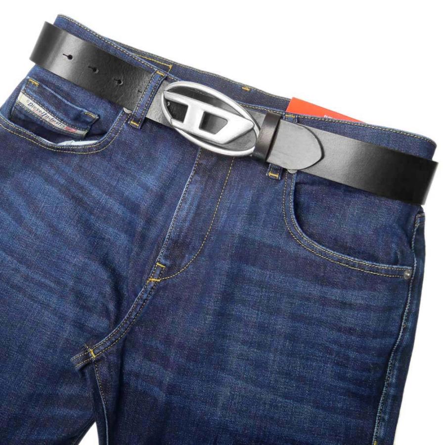 DIESEL（ディーゼル） メンズ レディースレザーベルト X08516 PR666