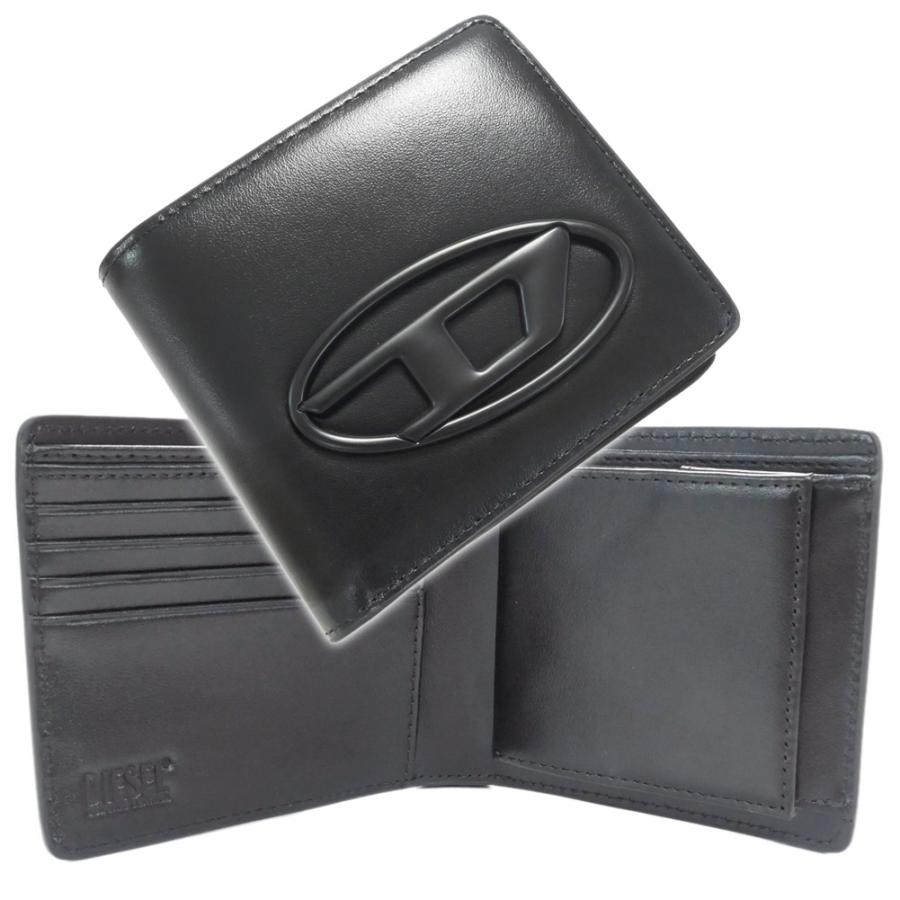 新品未使用 DIESEL ディーゼル ロゴ Holi-D 折りたたみ財布 国内即発】DIESEL『Holi-D Bi Fold Coin S 3d 二つ折り財布