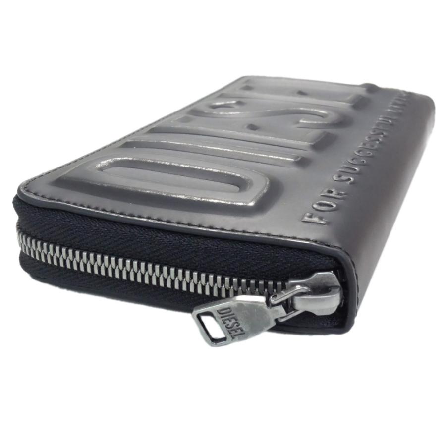 DIESEL（ディーゼル） メンズラウンドファスナー長財布（小銭入れ付き