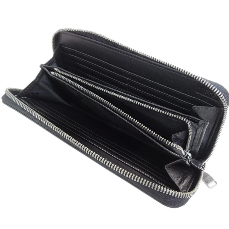 DIESEL（ディーゼル） メンズラウンドファスナー長財布（小銭入れ付き