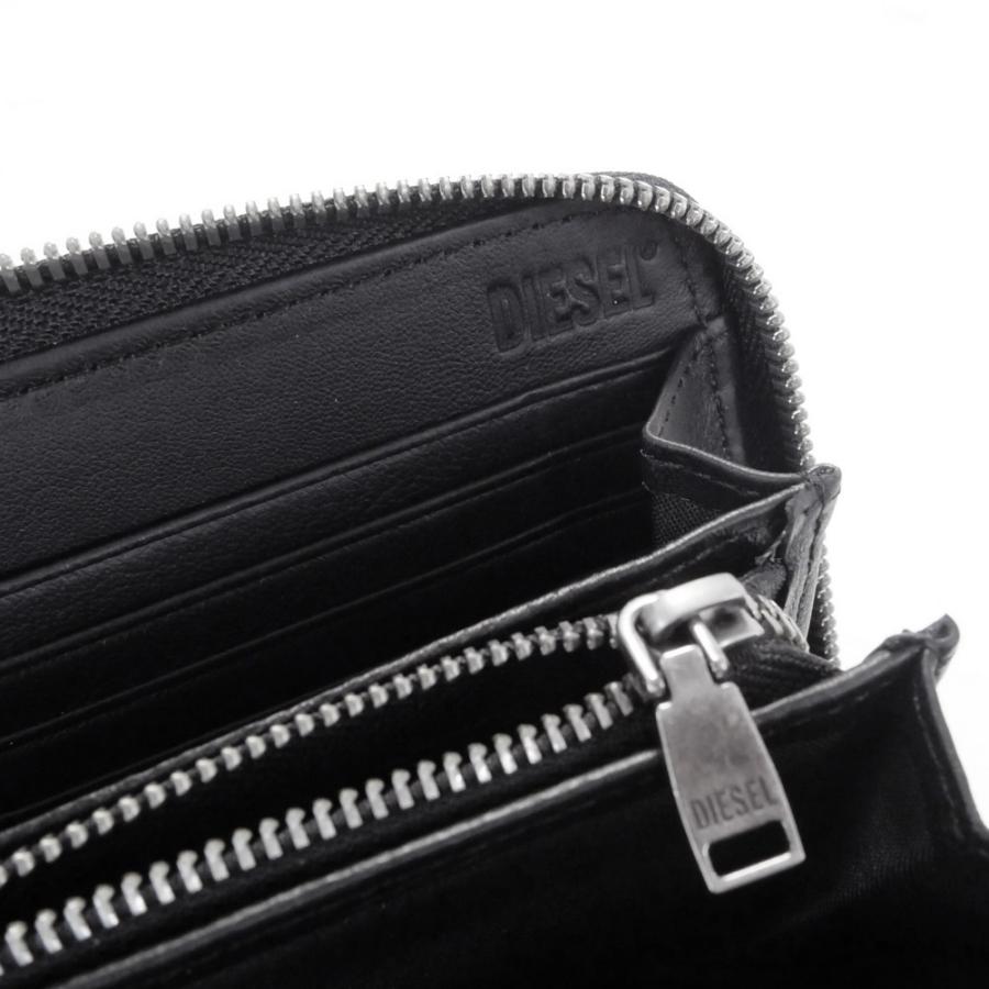 DIESEL（ディーゼル） メンズラウンドファスナー長財布（小銭入れ付き