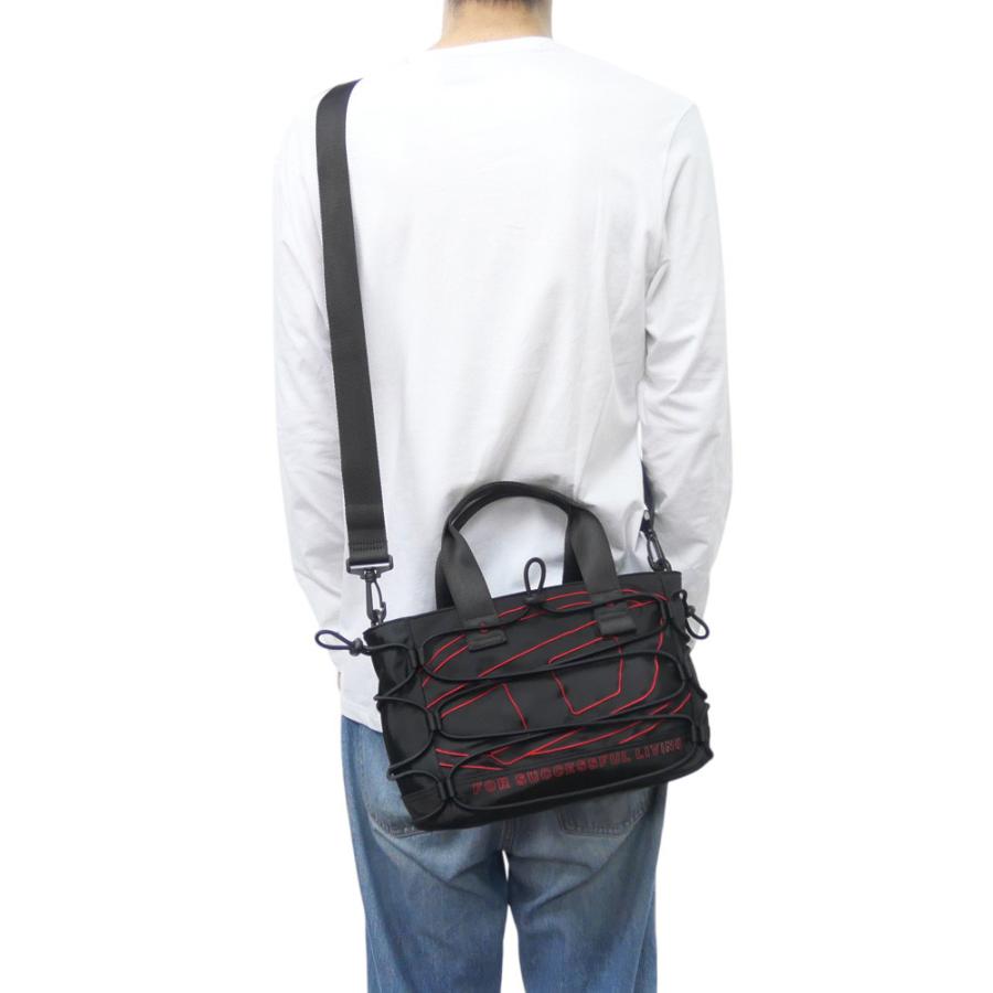 DIESEL ディーゼル メンズミニトートバッグ X10411 P3914 / TECH
