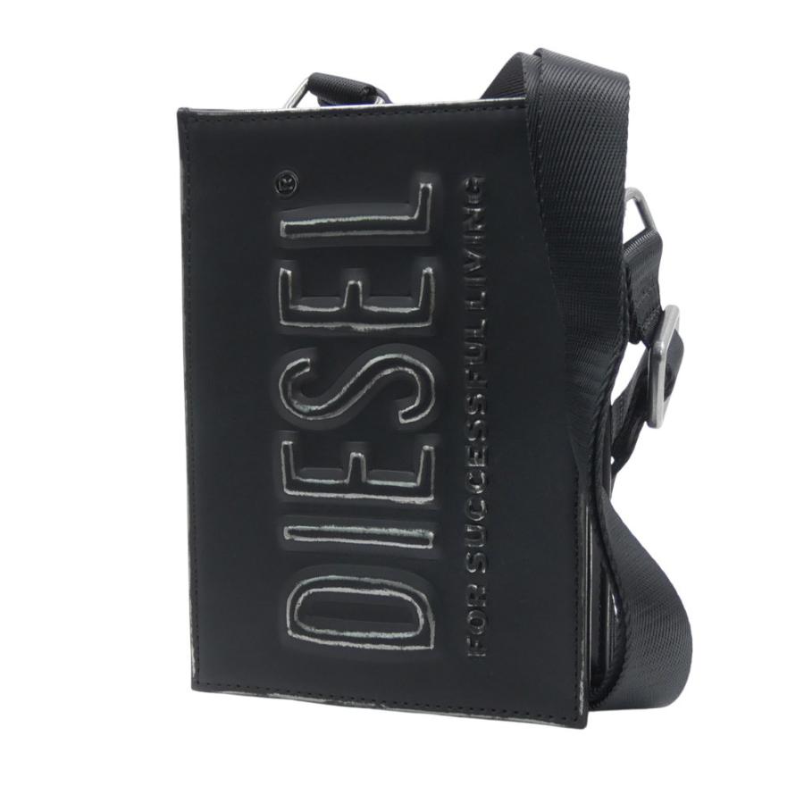 DIESEL ディーゼル メンズPHONEポーチ X10343 P8078 / DSL 3D