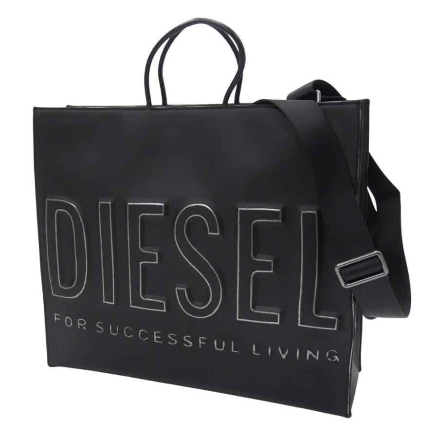 DIESEL（ディーゼル） メンズトートバッグ X09931 P8078 / DSL 3D TOTE