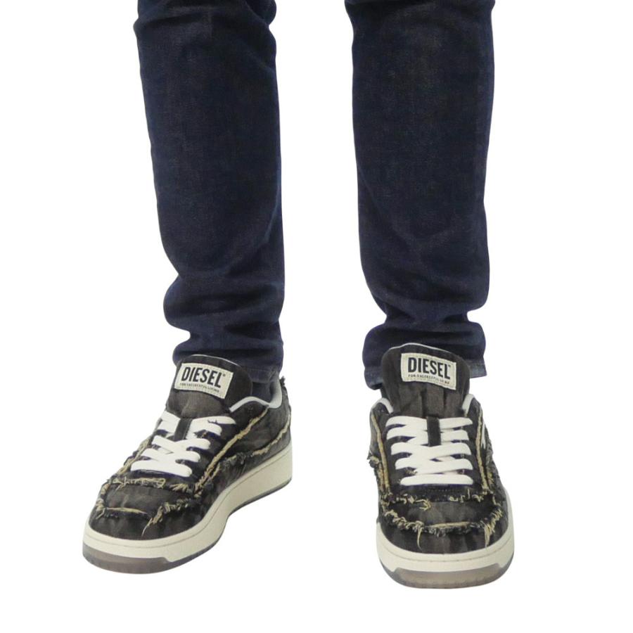 DIESEL（ディーゼル） メンズローカットスニーカー Y03608 P0485 / S
