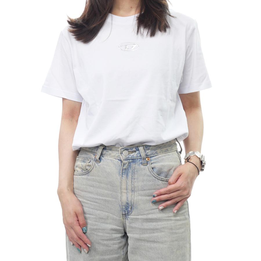 DIESEL（ディーゼル） レディースクルーネックTシャツ A16841 0CLBR