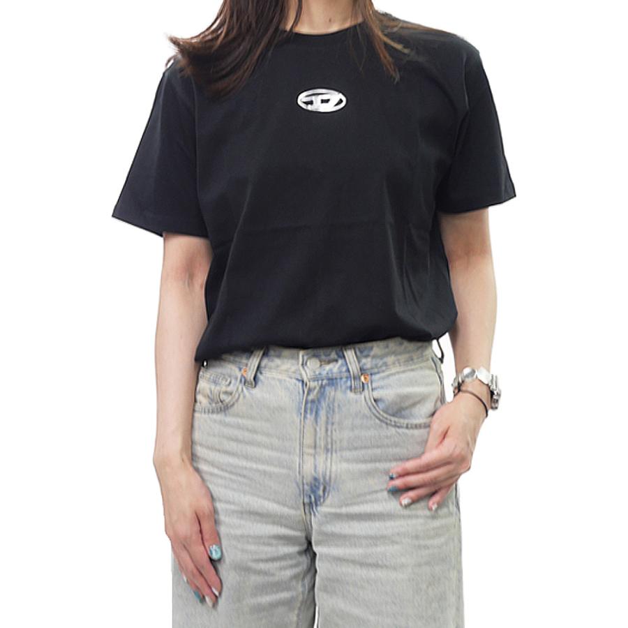 DIESEL（ディーゼル） レディースクルーネックTシャツ A16841 0CLBR