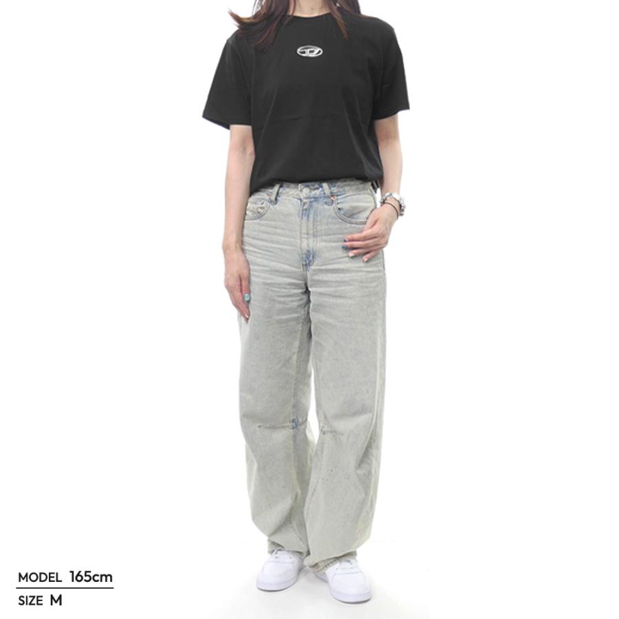 DIESEL（ディーゼル） レディースクルーネックTシャツ A16841 0CLBR