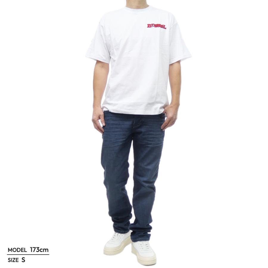Diesel T-Boxt-R20 ロゴプリント クルーネック Tシャツ DIESEL ディーゼル メンズクルーネックTシャツ A16707 0QIAM / T