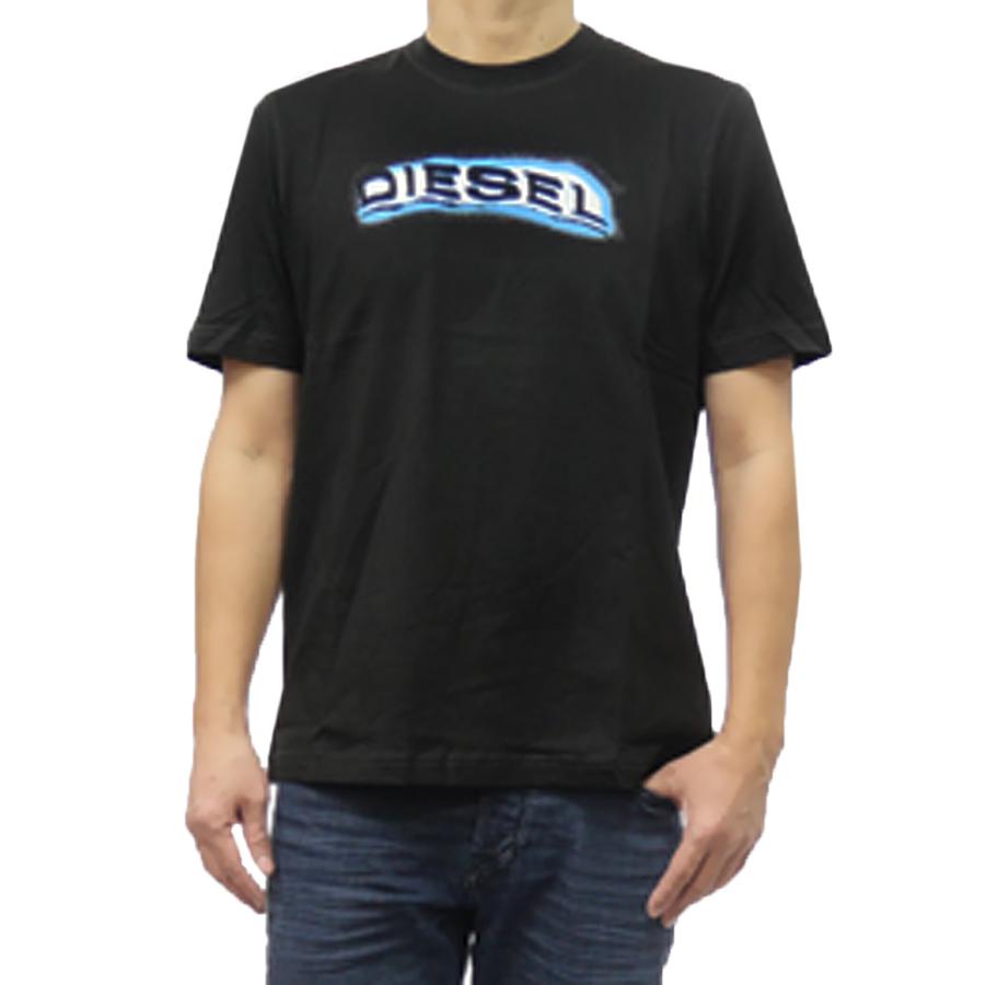 【関送無料】 DIESEL ディーゼル チェストロゴ Tシャツ DIESEL #snc ディーゼル Tシャツ カットソー 16 白 青 赤 半袖